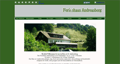 Desktop Screenshot of ferienhaus-andreasberg.de