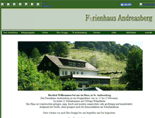 Tablet Screenshot of ferienhaus-andreasberg.de